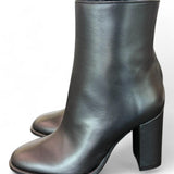 Stivaletto zip nappa nera T90 Bianca Di<BR/> 