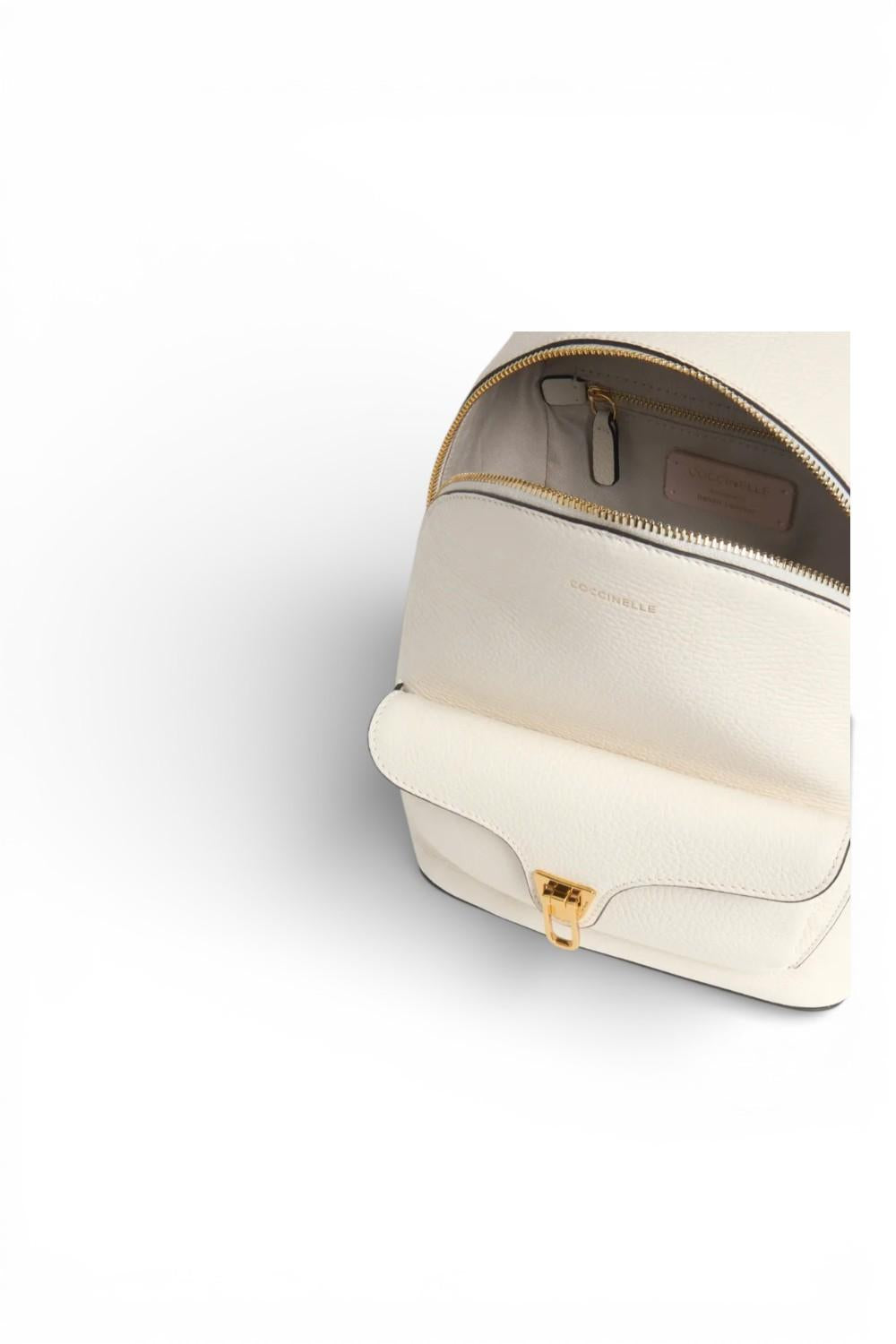 Zaino Beat Soft pelle pearl Coccinelle 