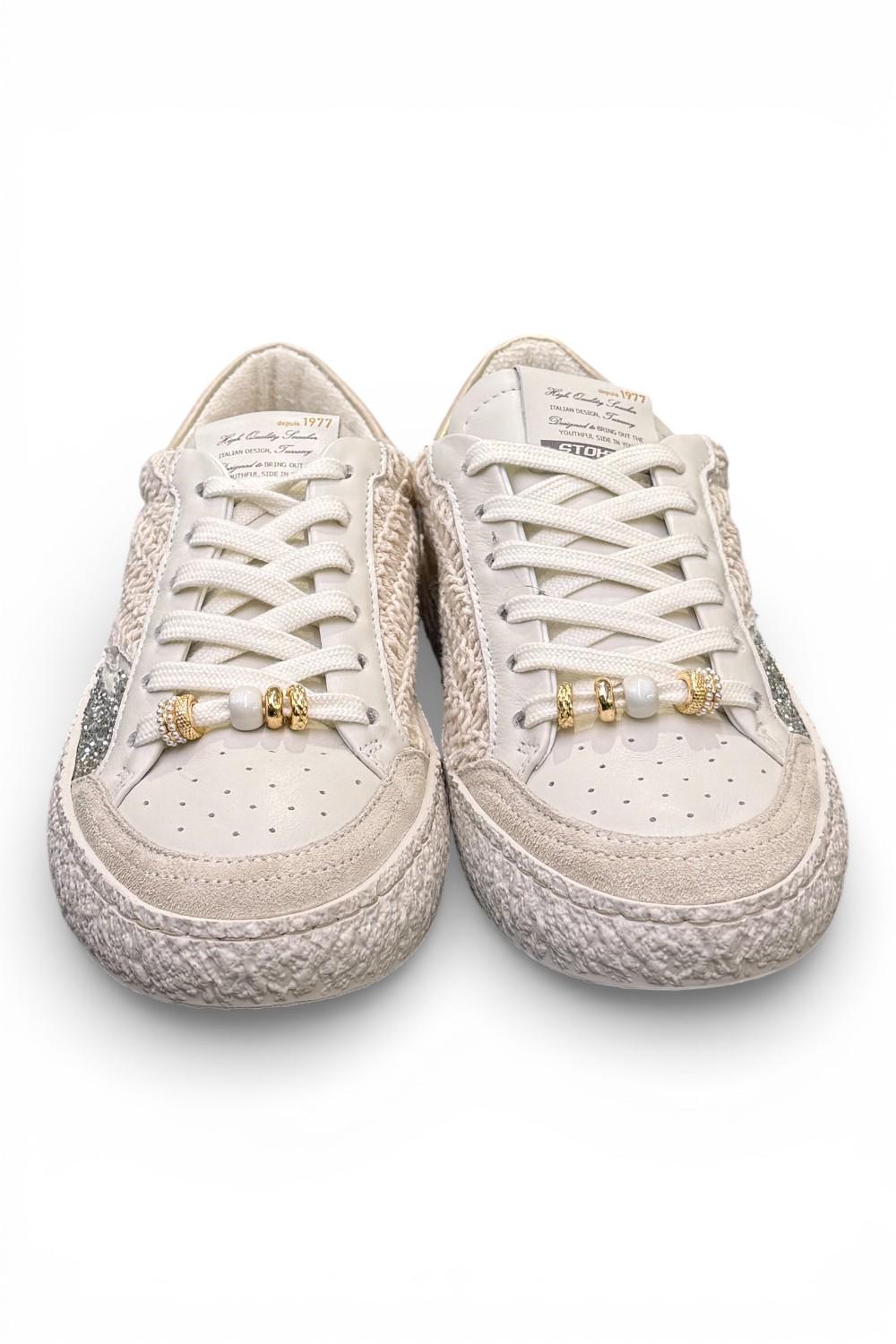 Sneaker donna crep beige Stokton<BR/> 