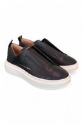 Sneaker donna Wembley slip on black Alexander Smith