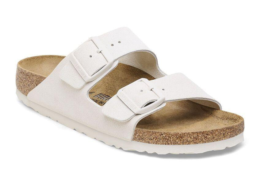 Ciabatta Arizona antik white suede Birkenstock 1026842<BR/> <BR/> <BR/> <BR/> <BR/> <BR/> <BR/> <BR/> <BR/> <BR/> <BR/> 
