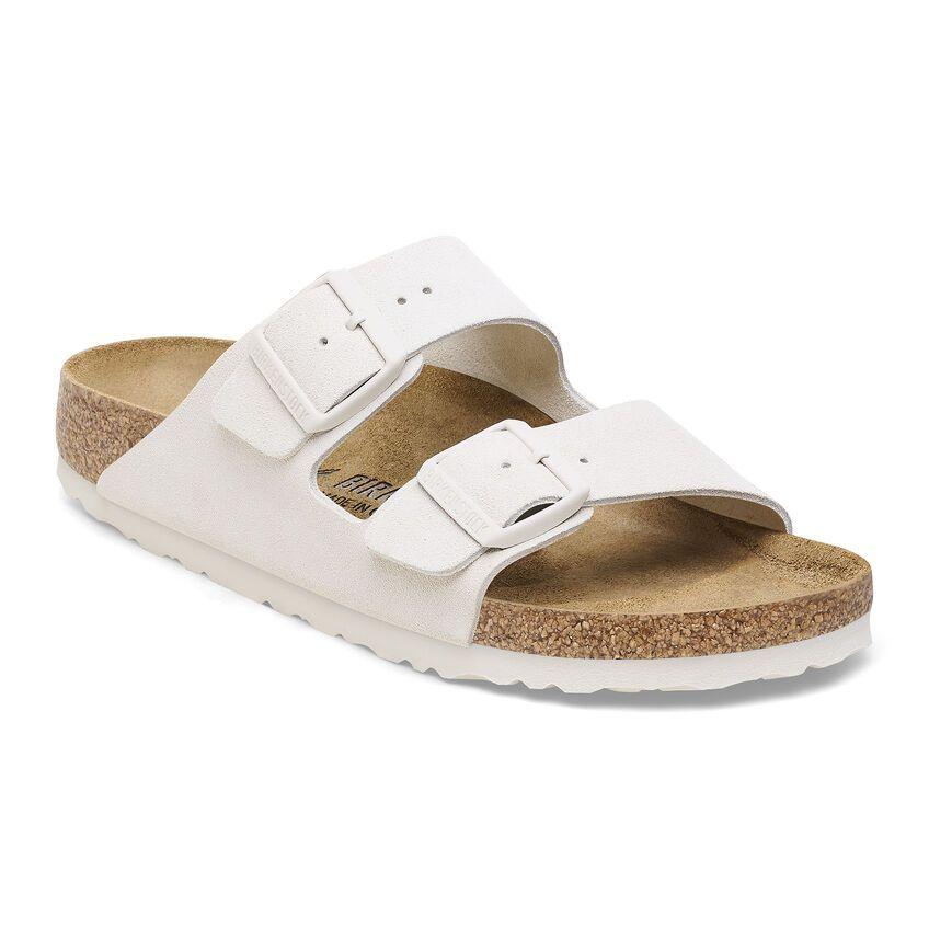 Ciabatta Arizona antik white suede Birkenstock 1026842<BR/> <BR/> <BR/> <BR/> <BR/> <BR/> <BR/> <BR/> <BR/> <BR/> <BR/> 