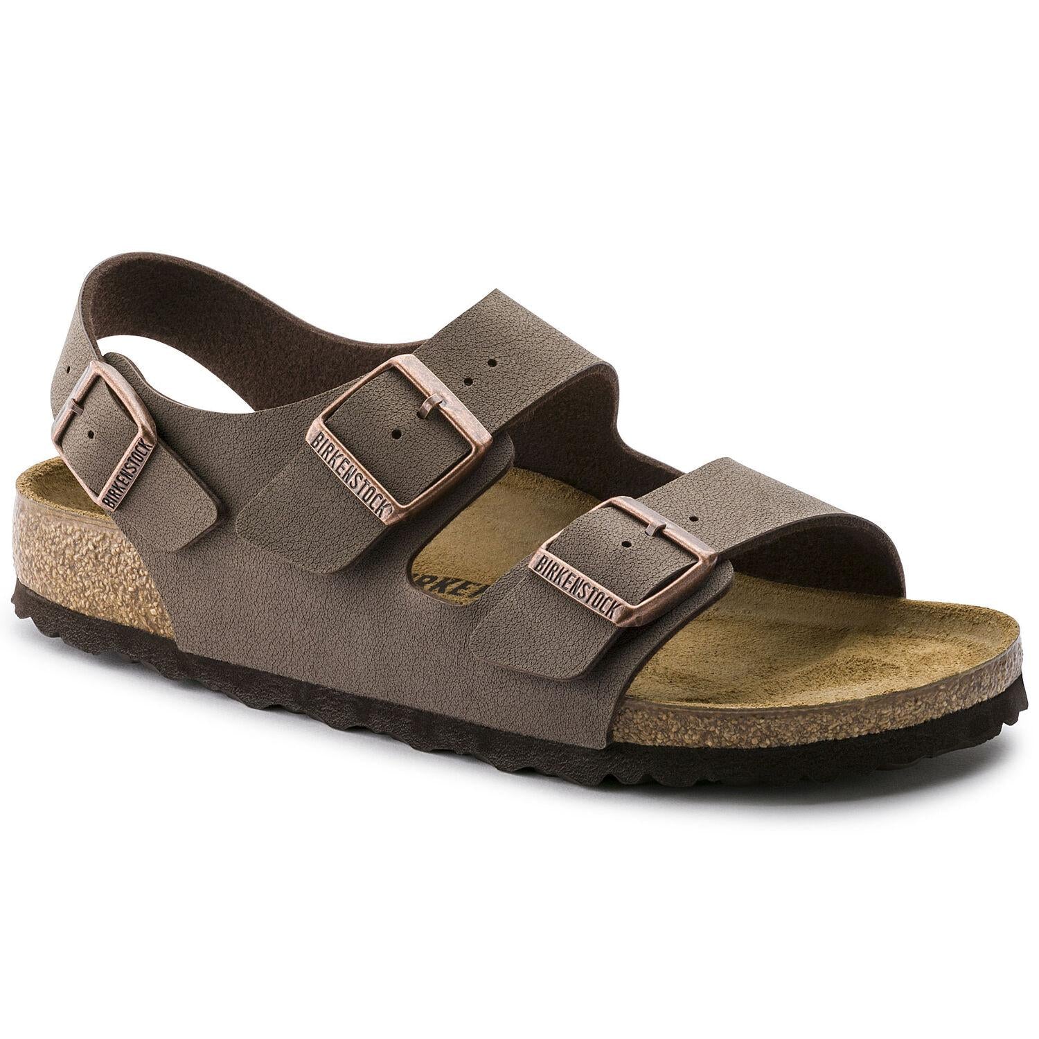 Sandalo Milano Birko Flor Mocca uomo Birkenstock 634503 