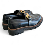 Mocassino accessorio pelle nera Anima 