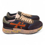 Sneaker uomo Premiata Mick 7721 blu arancio<BR/> 