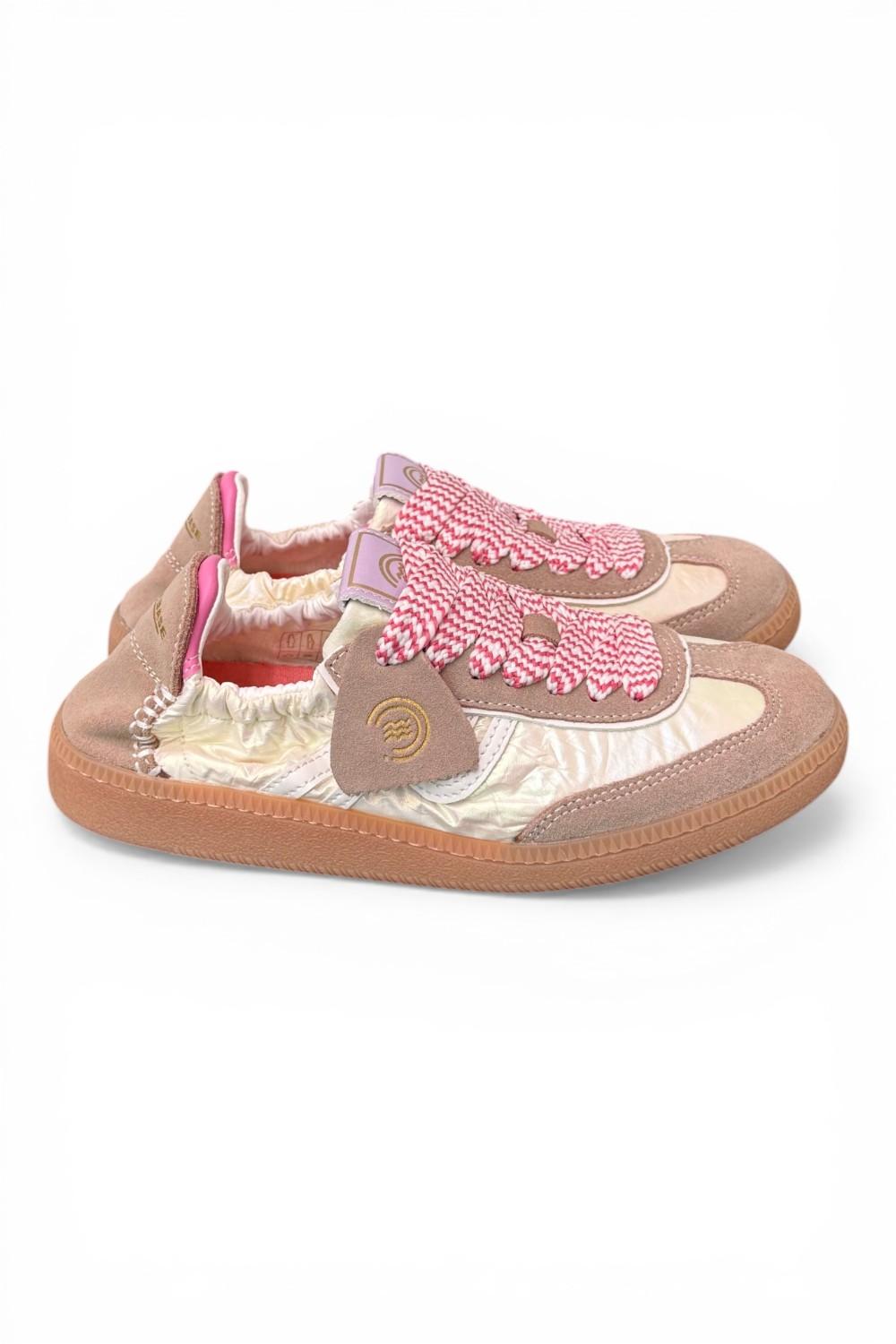 Sneaker low bianca beige Primabase<BR/> 