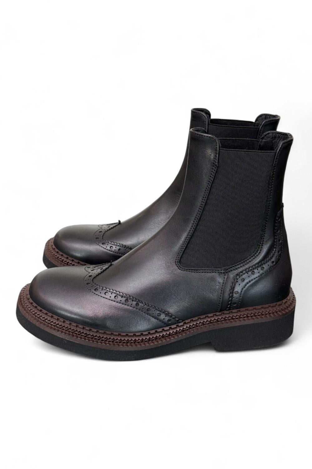 Beatles imperiale pelle nera Crown<BR/> 