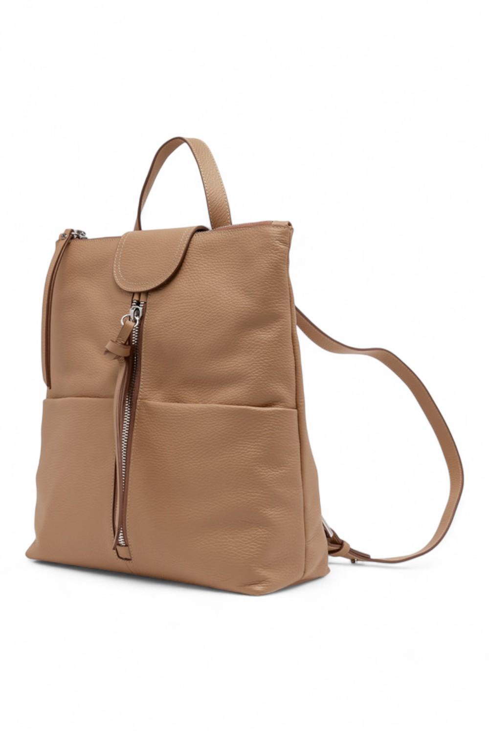 Zaino Giada pelle clay Gianni Chiarini<BR/> 