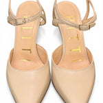 Slingback cintino pelle osso Matteo Pitti 