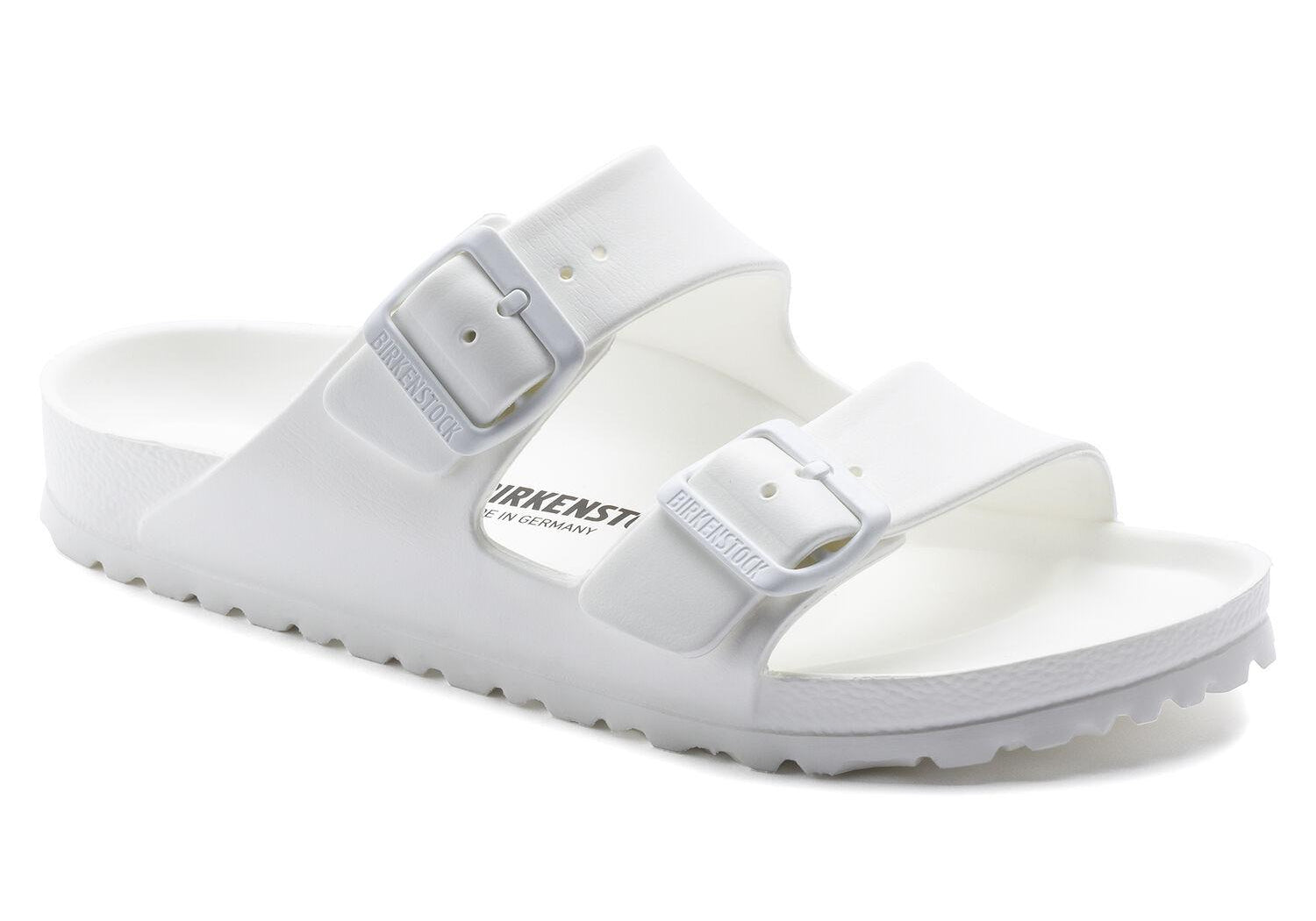 Ciabatta Arizona gomma bianca donna Birkenstock 129443 