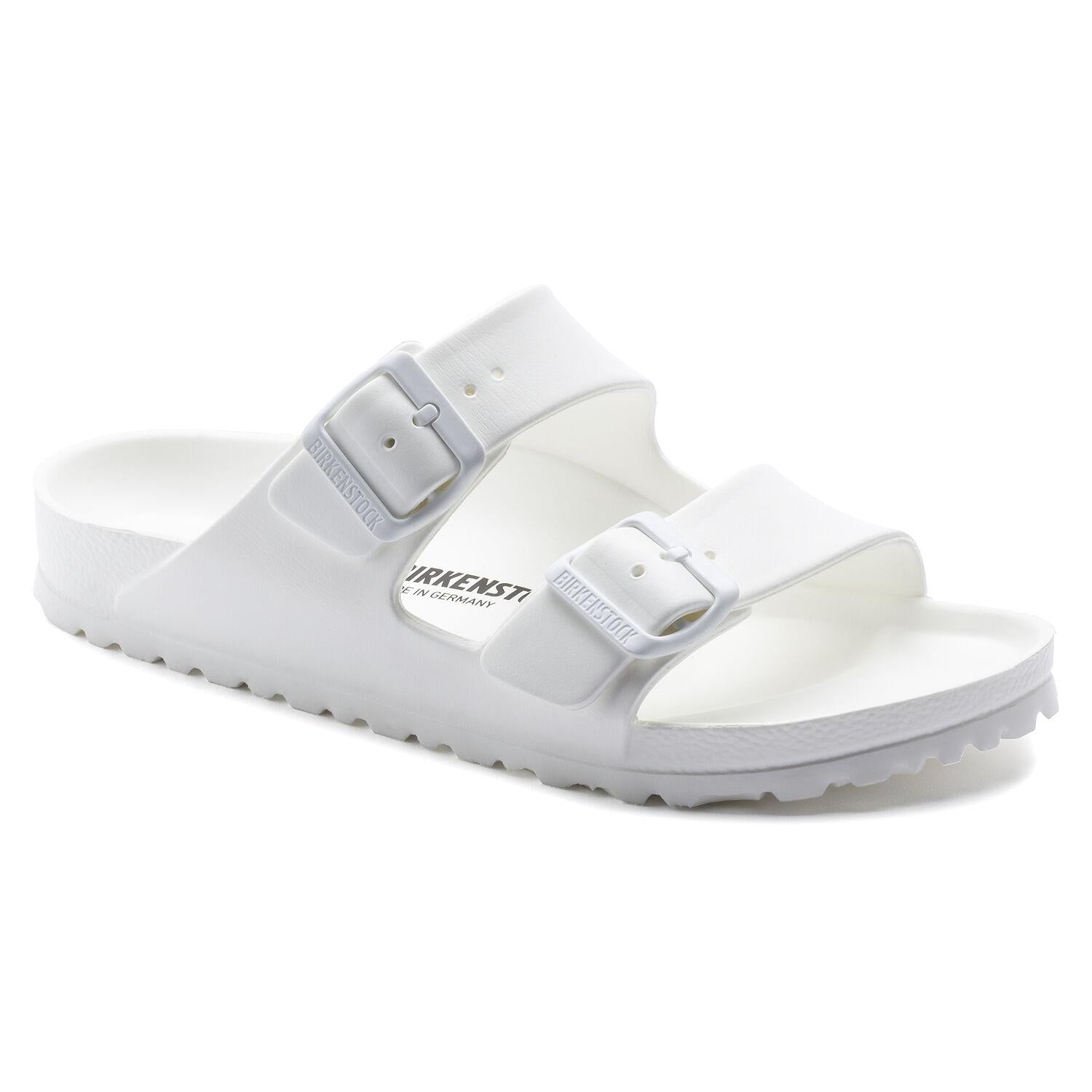 Ciabatta Arizona gomma bianca donna Birkenstock 129443 