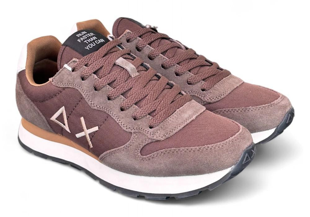 Sneaker uomo Tom Solid basic brown Sun 68 