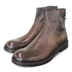Stivaletto zip pelle brandy Pawelks 