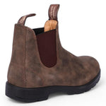 Stivaletto beatles pelle ingrassata marrone Blundstone donna 