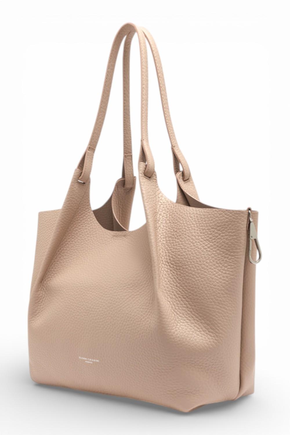 Sacca Dua pelle pink salt Gianni Chiarini<BR/> 