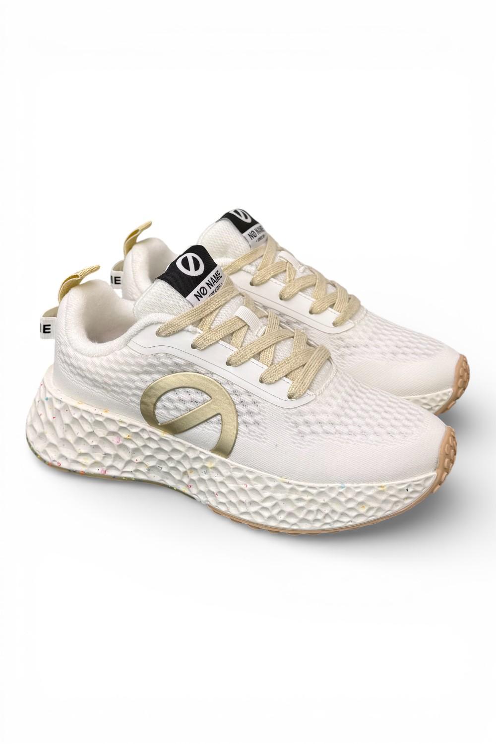 Sneaker donna No Name Carter Fly white gold 