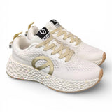 Sneaker donna No Name Carter Fly white gold 