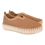 Scarpa traforata platform beige Ilse Jacobsen<BR/> 