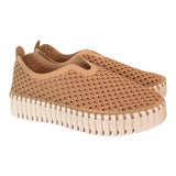 Scarpa traforata platform beige Ilse Jacobsen<BR/> 
