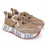 Sneaker donna Voile Blanche Club 105 sand rafia 2E44 