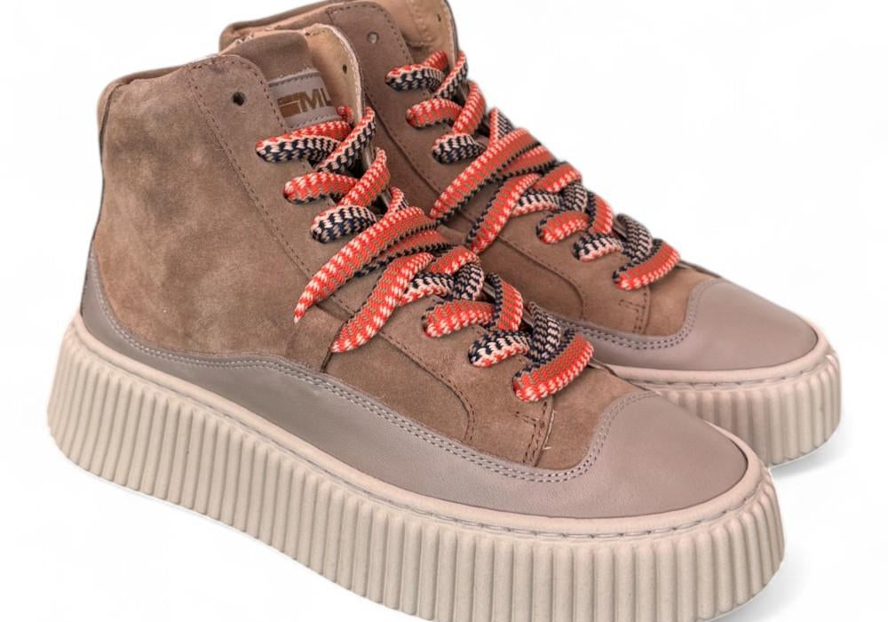 Polacco sneaker taupe Meliné 
