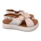 Sandalo incrocio latte Z40 Inuovo<BR/> 