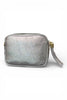Borsina camera case pelle argento