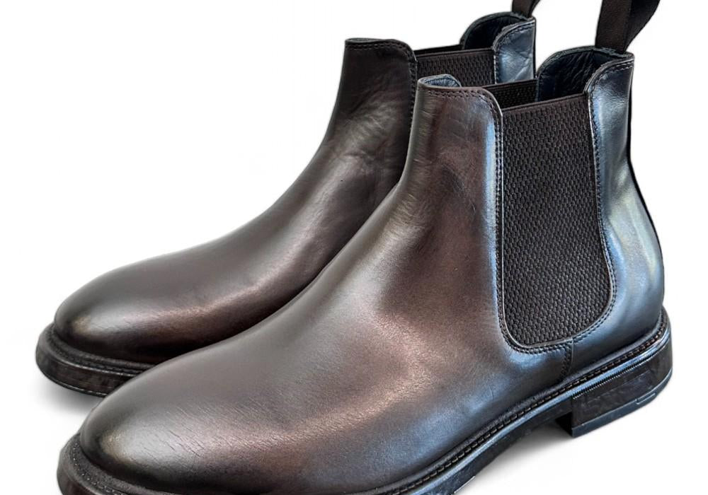 Stivaletto beatles testa di moro F.lli Rennella 