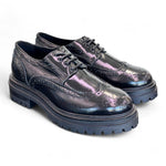 Scarpa allacciata imperiale donna Les Tulipes nera 