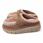 Sabot slipper Bounce Clog Mou Pink Brown 