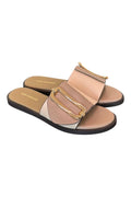 Ciabatta fibbia beige latte Noa Harmon