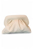 Pochette grande chiusura scatto Scarlet latte