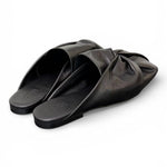 Sabot nodo pelle nera JVAM<BR/> 