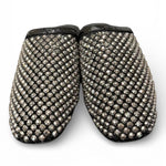 Sabot strass nero argento Bibi Lou 