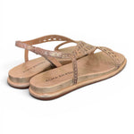 Sandalo laser microborchie platino Alma en Pena<BR/> 