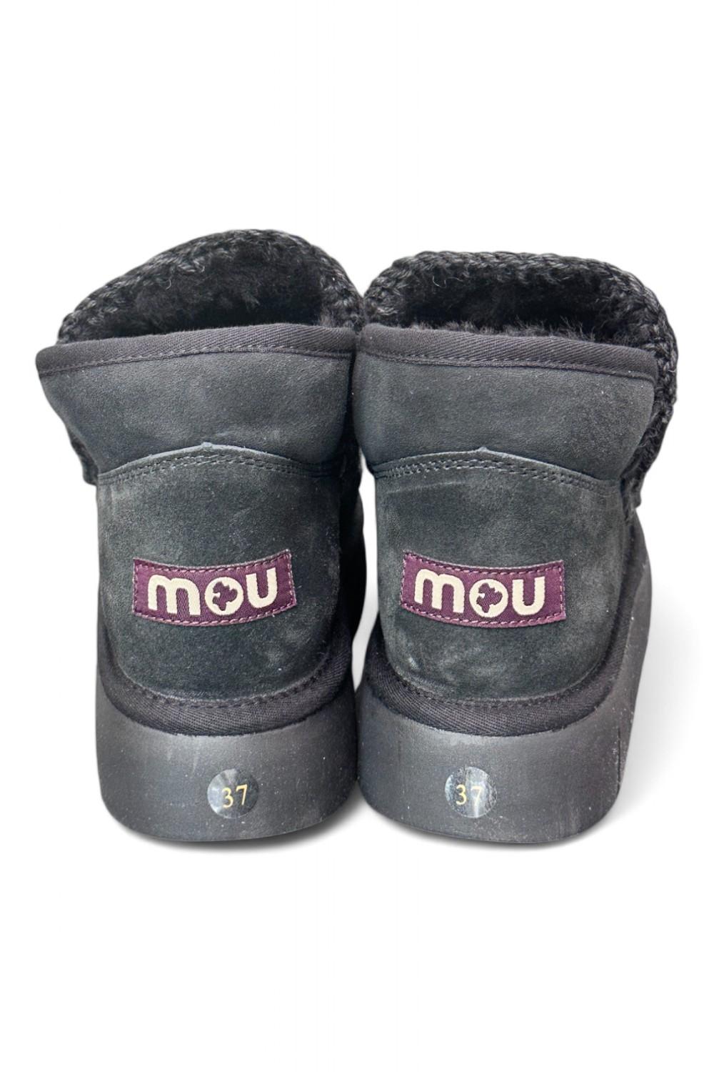 Stivaletto Mou Eskimo bounce black 
