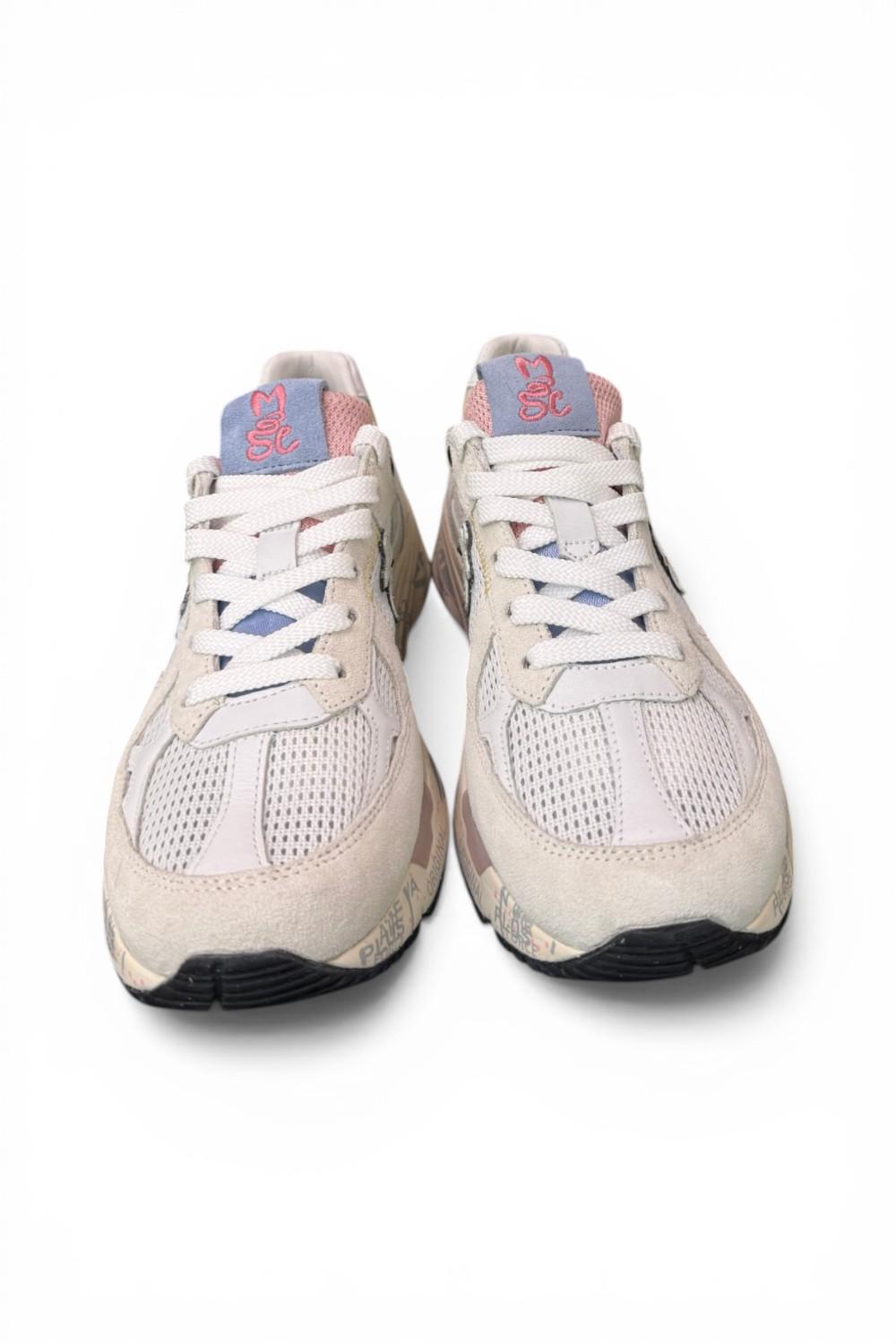Sneaker donna Mased 8206 Premiata forata bianca 