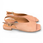 Sandalo pelle nature Cuir Noir<BR/> 