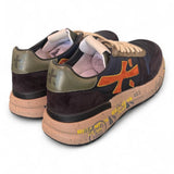 Sneaker uomo Premiata Mick 7721 blu arancio<BR/> 