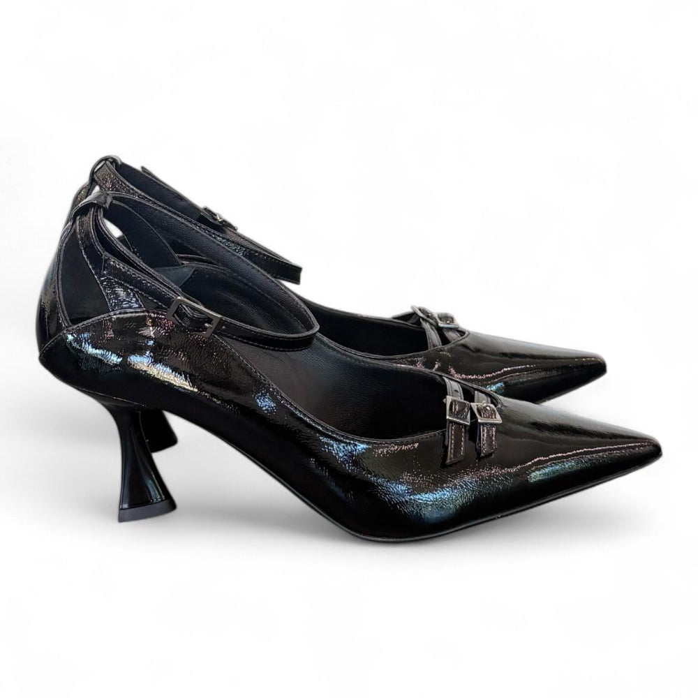 Decolté vernice nera Isabelle Paris<BR/> 