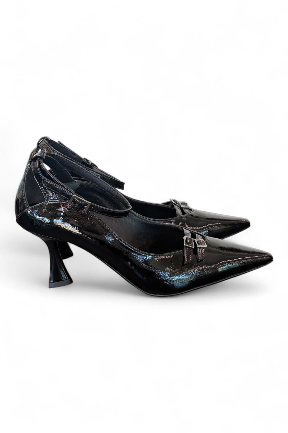 Decolté vernice nera Isabelle Paris<BR/> 