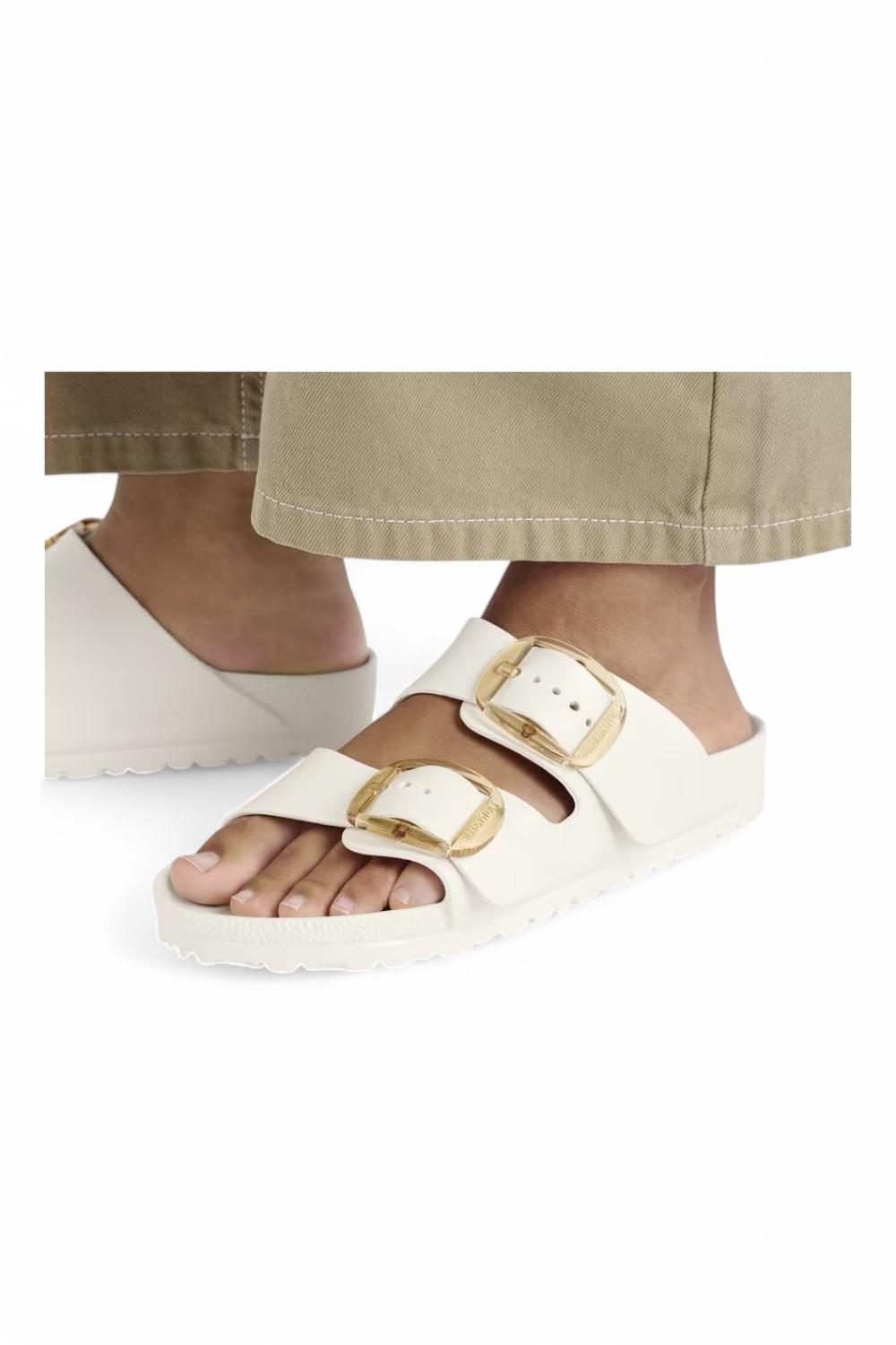 Ciabatta Arizona Eva Big Buckle Eggshell Birkenstock 1029651<BR/> 