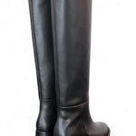 Stivale nappa nera T50 grosso Bianca Di<BR/> 