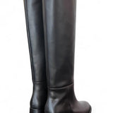 Stivale nappa nera T50 grosso Bianca Di<BR/> 