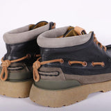 Polacco barca artigianale nero Satorisan Earth Boot Premium 
