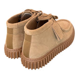 Polacco uomo Torhill Hi Dark sand suede Clarks<BR/> 