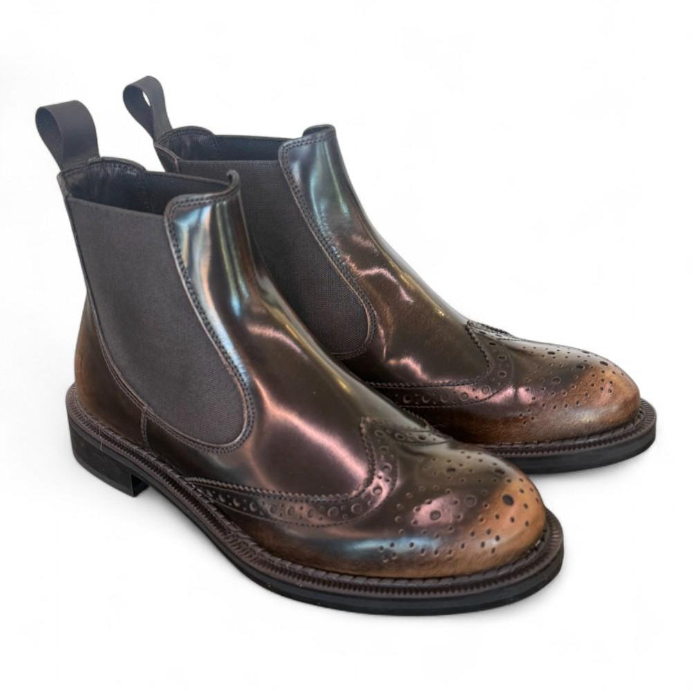 Stivaletto beatles imperiale brush tortora Frau<BR/> 