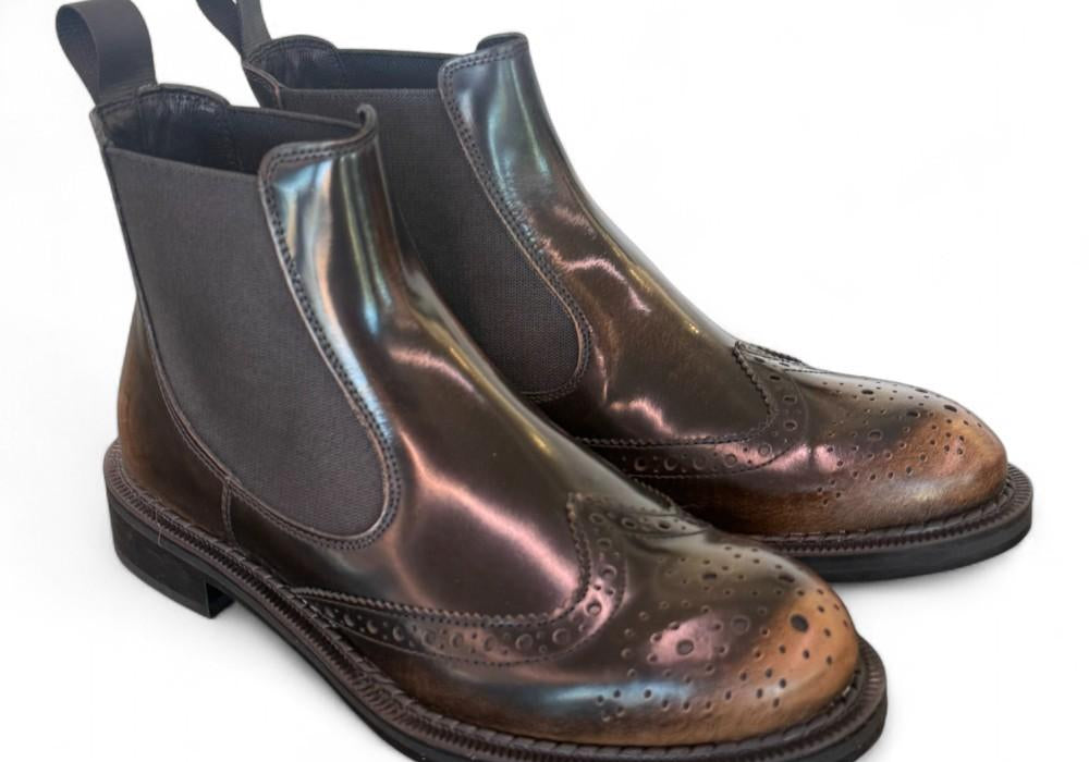 Stivaletto beatles imperiale brush tortora Frau<BR/> 