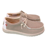 Sneaker uomo wally braided sabbia Hey Dude 