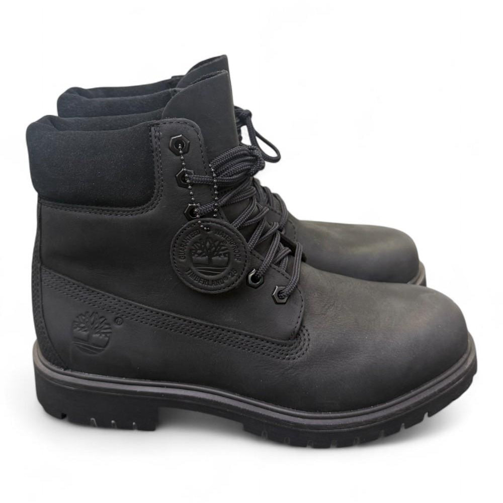 Anfibio Impermeabile Timberland® Premium 6-Inch da Uomo in pelle nera ingrassata 0A6CH6 